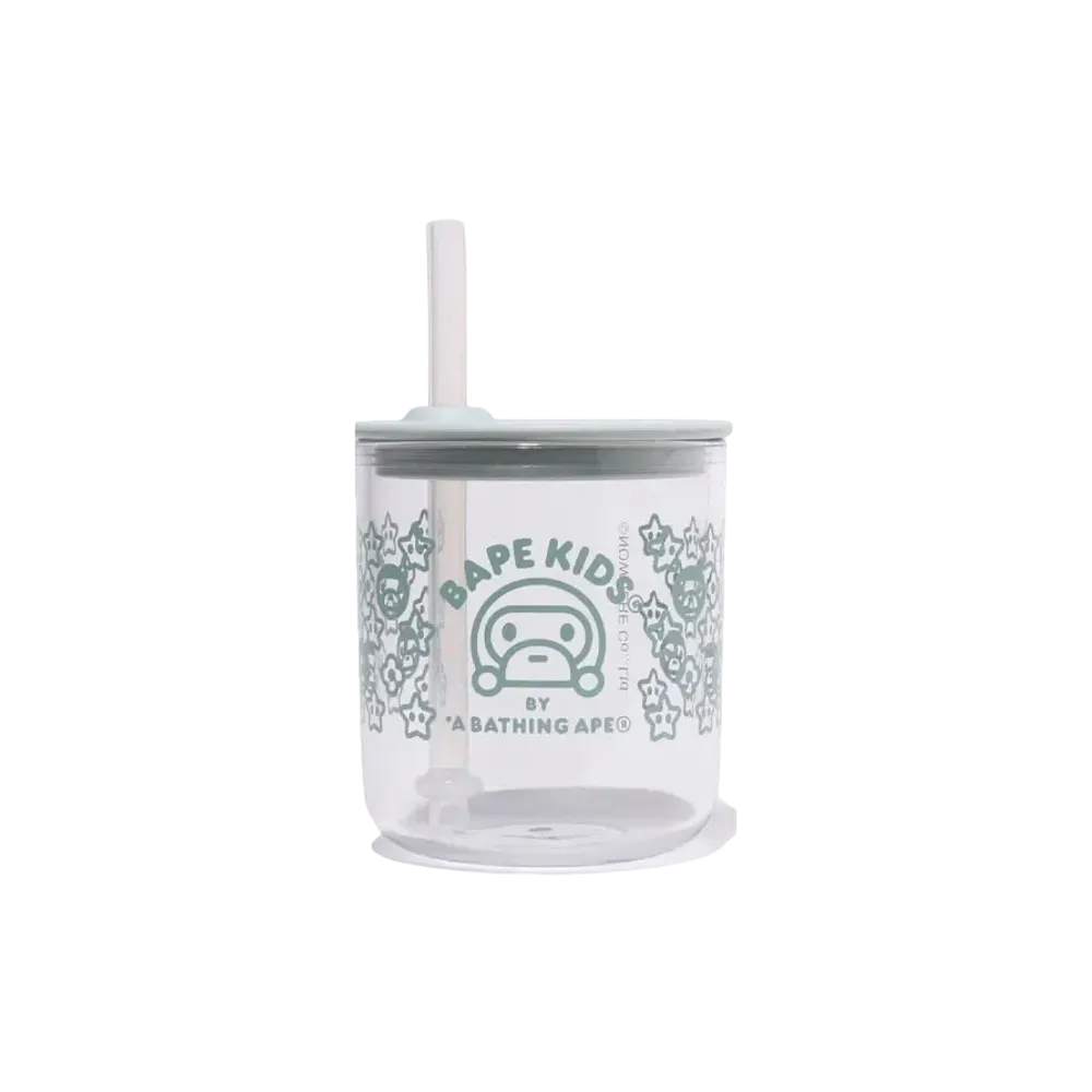 A BATHING APE BAPE KIDS x KINTO Baby Milo Straw Cup "Sax"