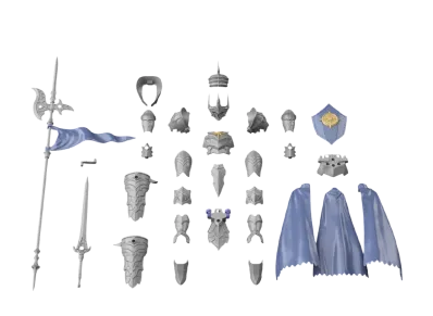 BANDAI "30 MINUTES FANTASY" 30MF Class Up Armor (Lieber Commander)