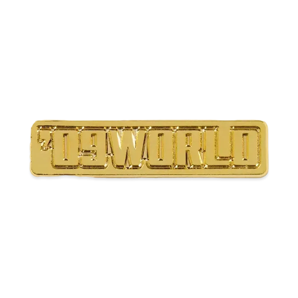 thisisneverthat '09World Pin "Gold"