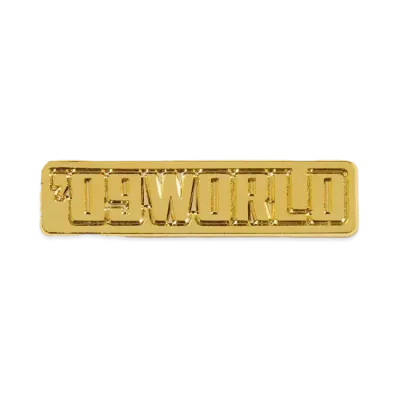 thisisneverthat '09World Pin "Gold"