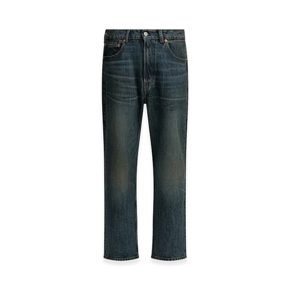 OUR LEGACY Straight Leg Jeans In Storm Wash "Blue"