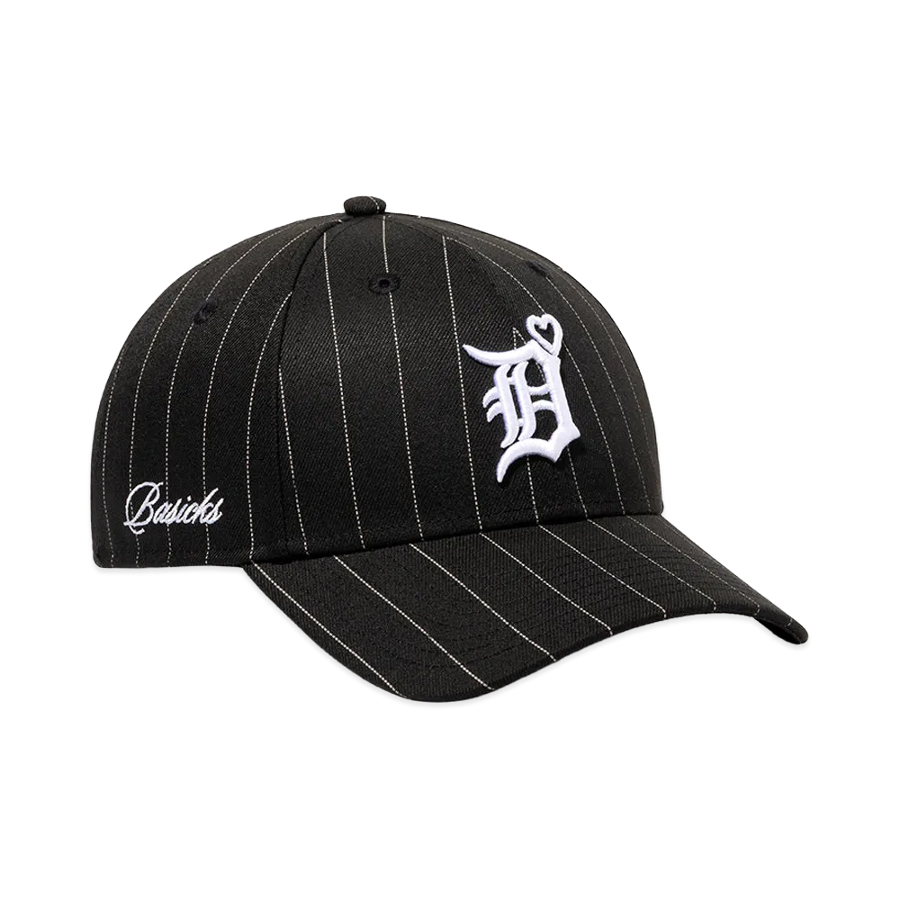 NEW ERA x BASICKS x MLB 9Forty Detroit Tigers "Black Pinstripe"