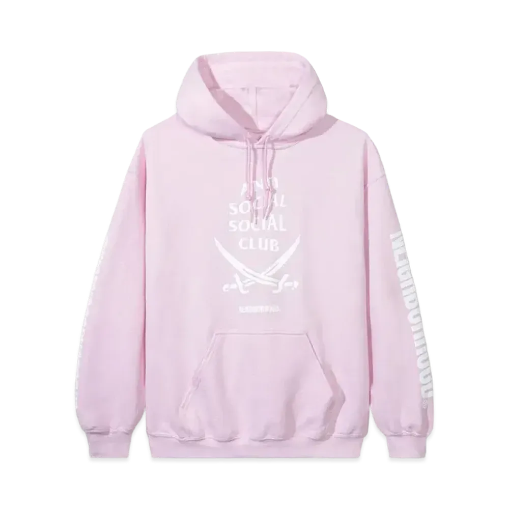 ANTI SOCIAL SOCIAL CLUB x Neighborhood 6IX Hoodie Hoodie "Pink" (FW20)