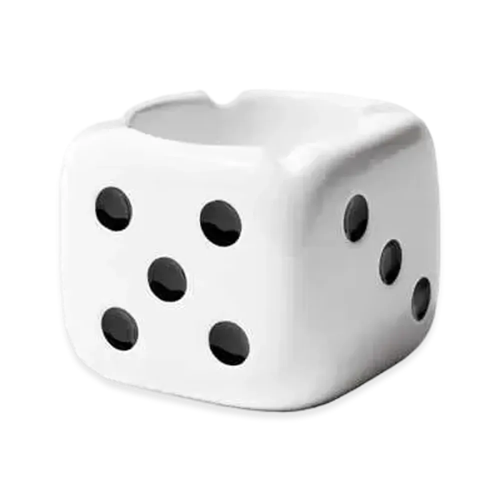 Stussy CERAMIC DICE ASHTRAY "White"