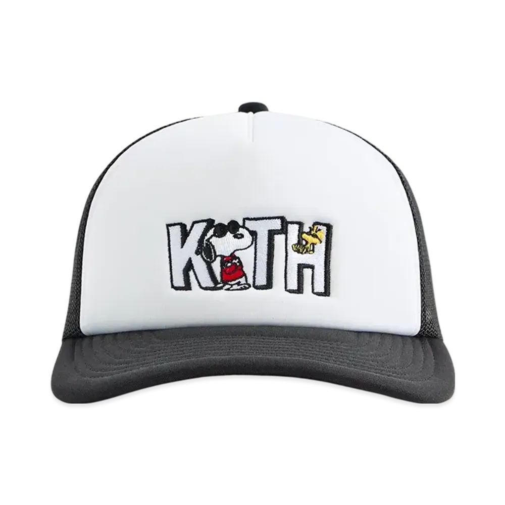 Kith Kids for Peanuts 75 Nolan Poly Foam Trucker "White"