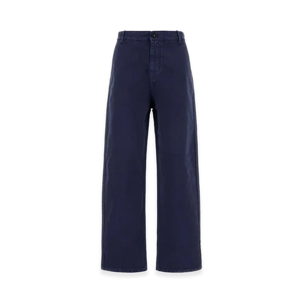 MIU MIU Women's Gabardine Pant "Blue"