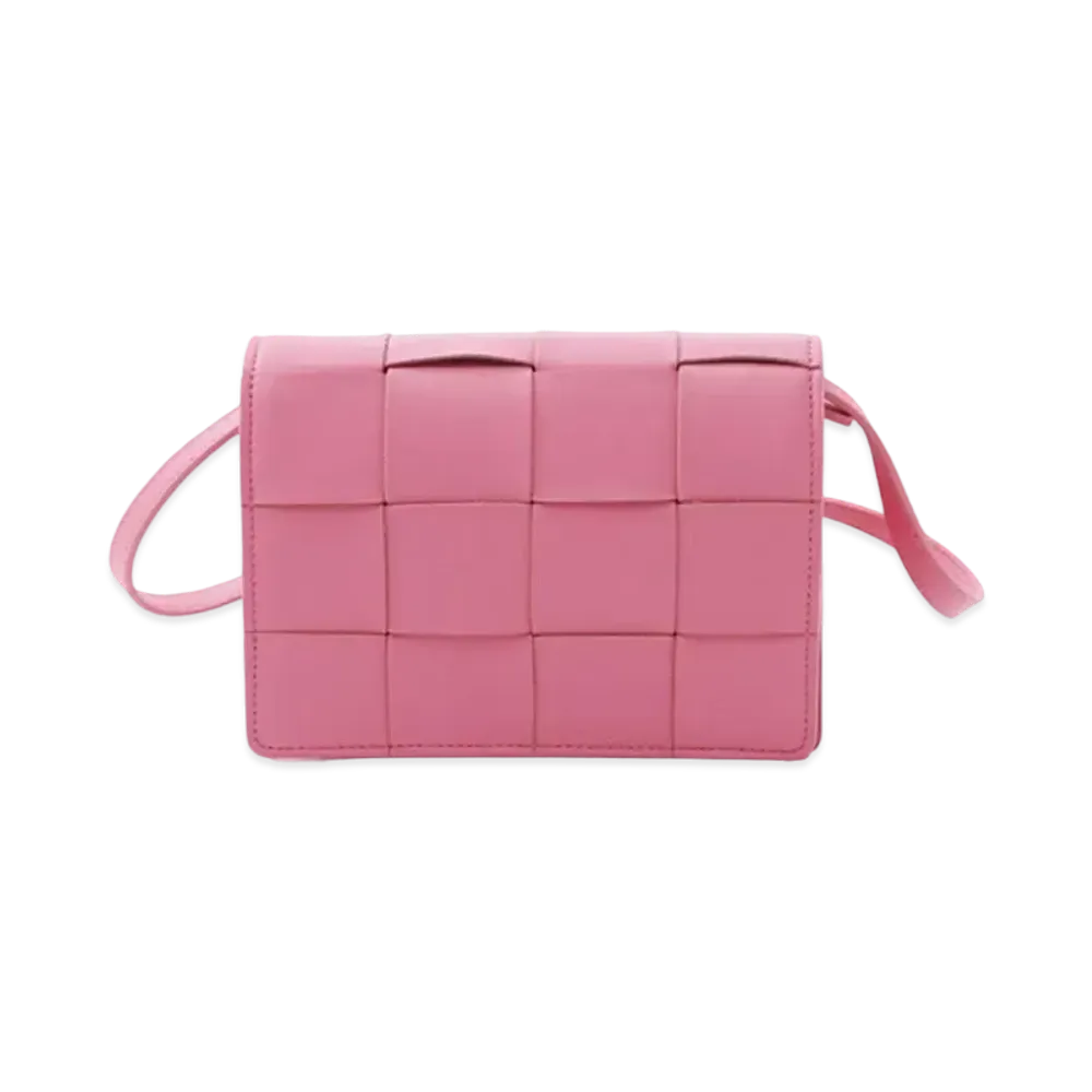 Bottega Veneta Crossbody Cassette Bag "Pink"