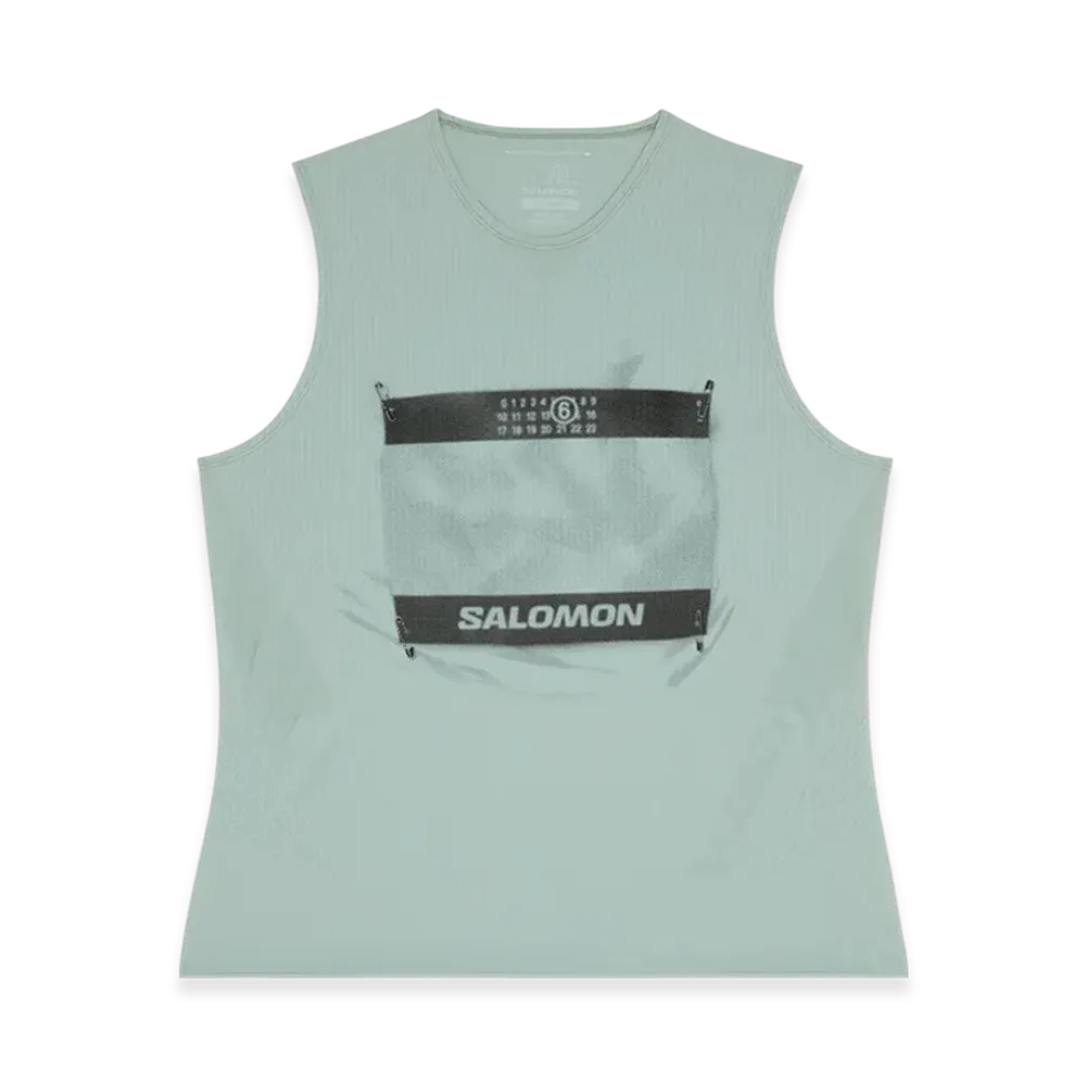MM6 Maison Margiela x Salomon Men's Crew Neck Top "Light Blue"