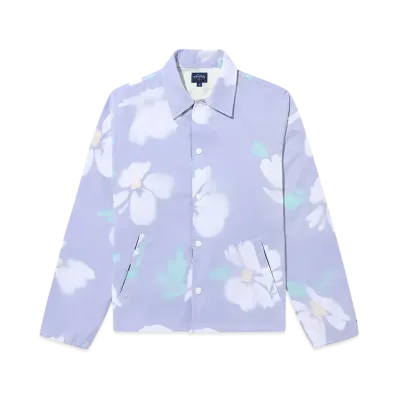 Noah Double-Layer Campus Jacket "White/Multi"