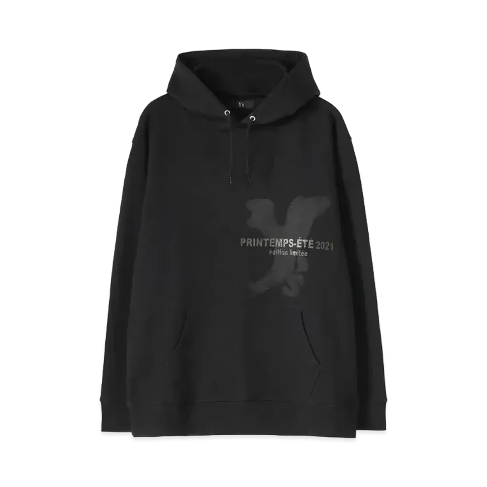 Yohji Yamamoto Y's HOODIE OMOTESANDO EDITION LIMITEE "Black"