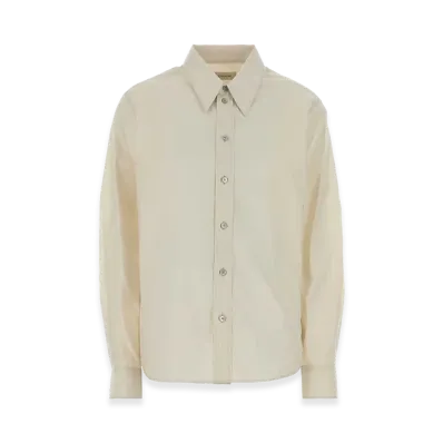 LEMAIRE Women's Poplin Shirt "Sand/Beige"