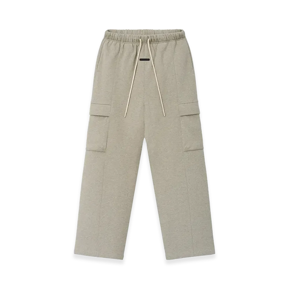 FEAR OF GOD ESSENTIALS Fleece Cargo Field Pant "Seal Heather"