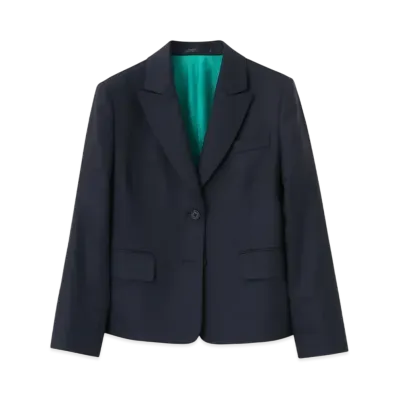 Paul Smith Women's Travel Box Jacket "Navy"