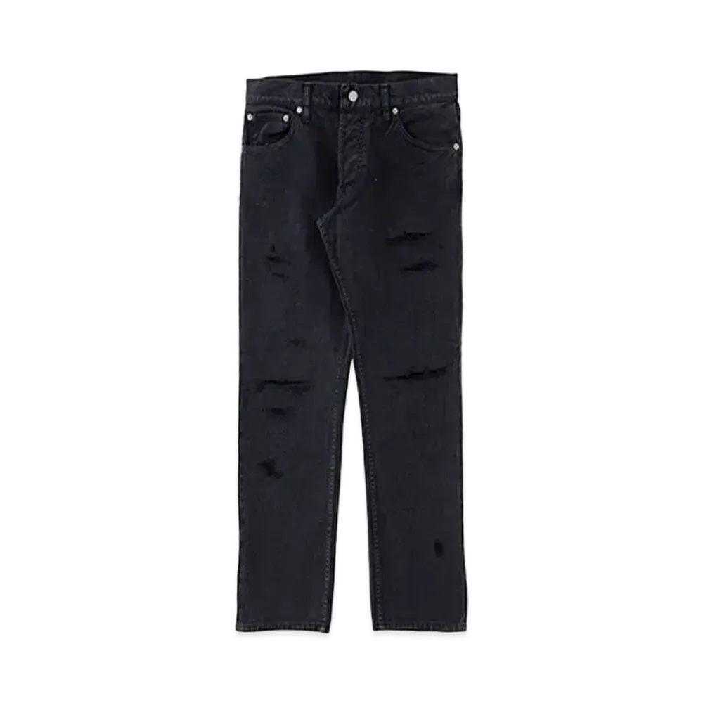 visvim FLUXUS 10 SERGE CRASH "Black"