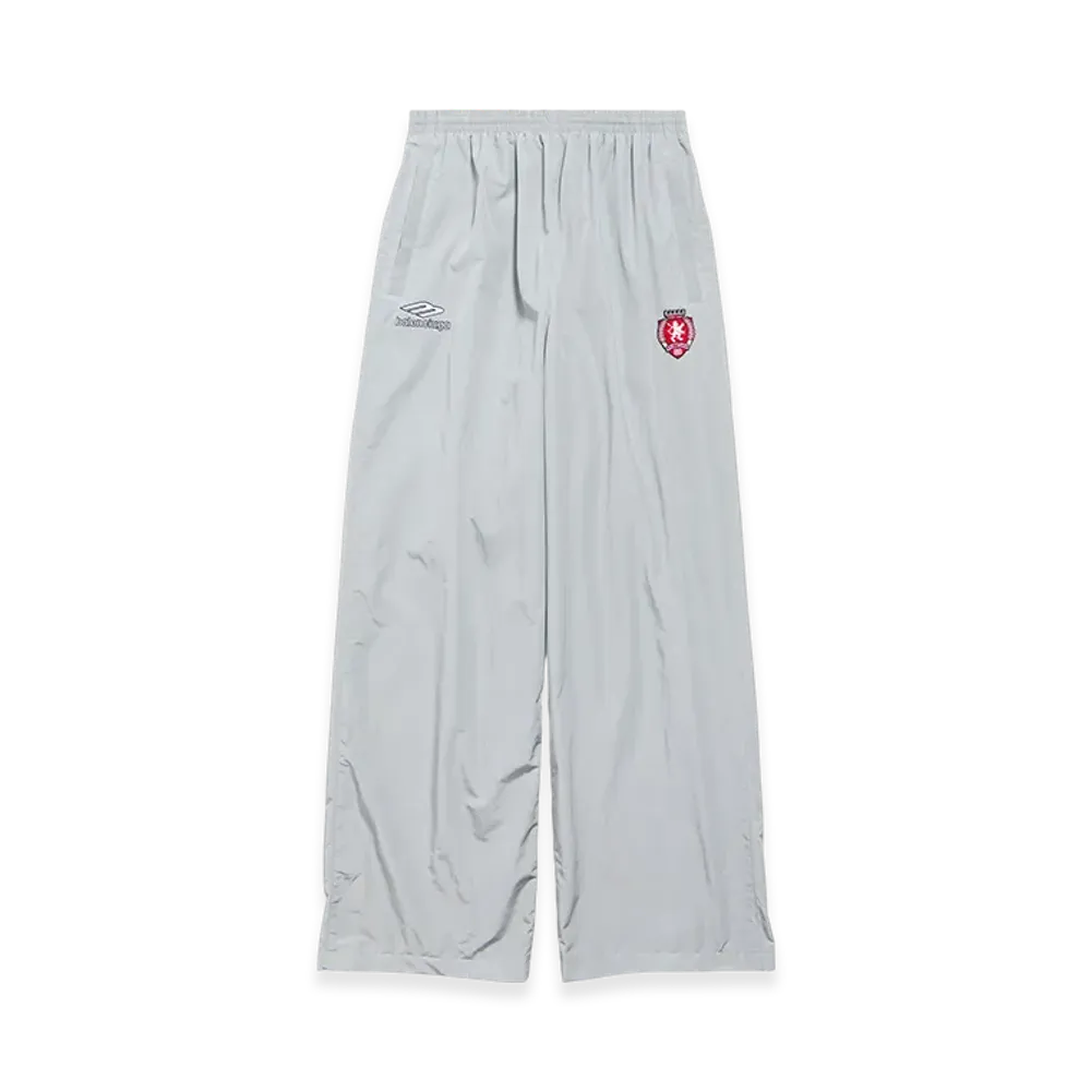 BALENCIAGA 3B Football Tracksuit Pants "New Grey"