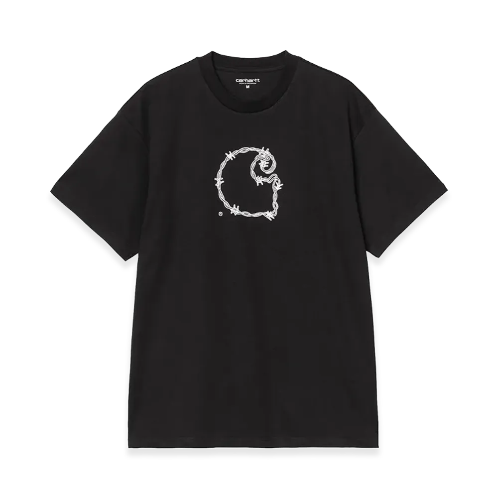Carhartt WIP S/S Barbwire C T-Shirt "Black"