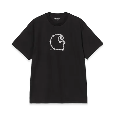 Carhartt WIP S/S Barbwire C T-Shirt "Black"