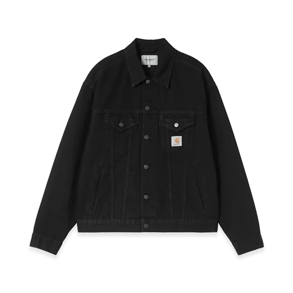 Carhartt WIP Helston Jacket "Black(Rinsed)"