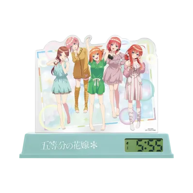 BANDAI "Ichiban Kuji" -The Quintessential Quintuplets * ~With Love from the Quintuplets~- Last One Prize Alarm Clock
