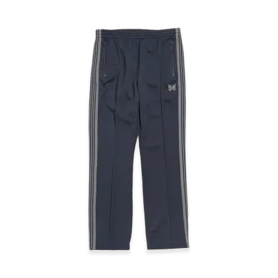 NEEDLES Narrow Track Pants Poly Smooth "Navy"