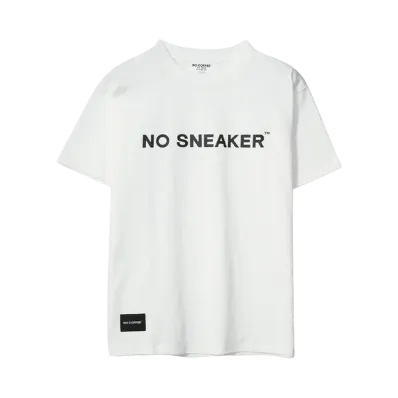 NO COFFEE \ NO SNEAKER T-SHIRT "WHITE"