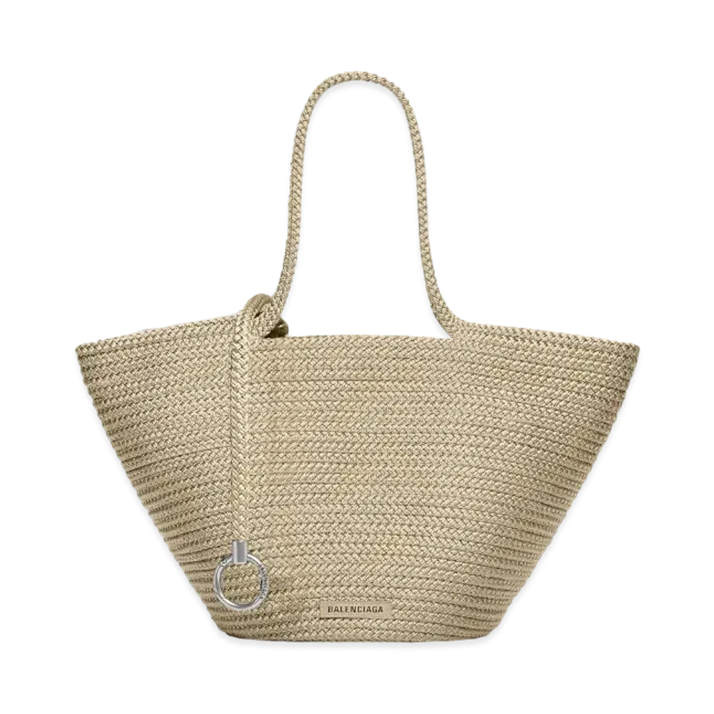 BALENCIAGA Ibiza Large Basket Bag "Beige"