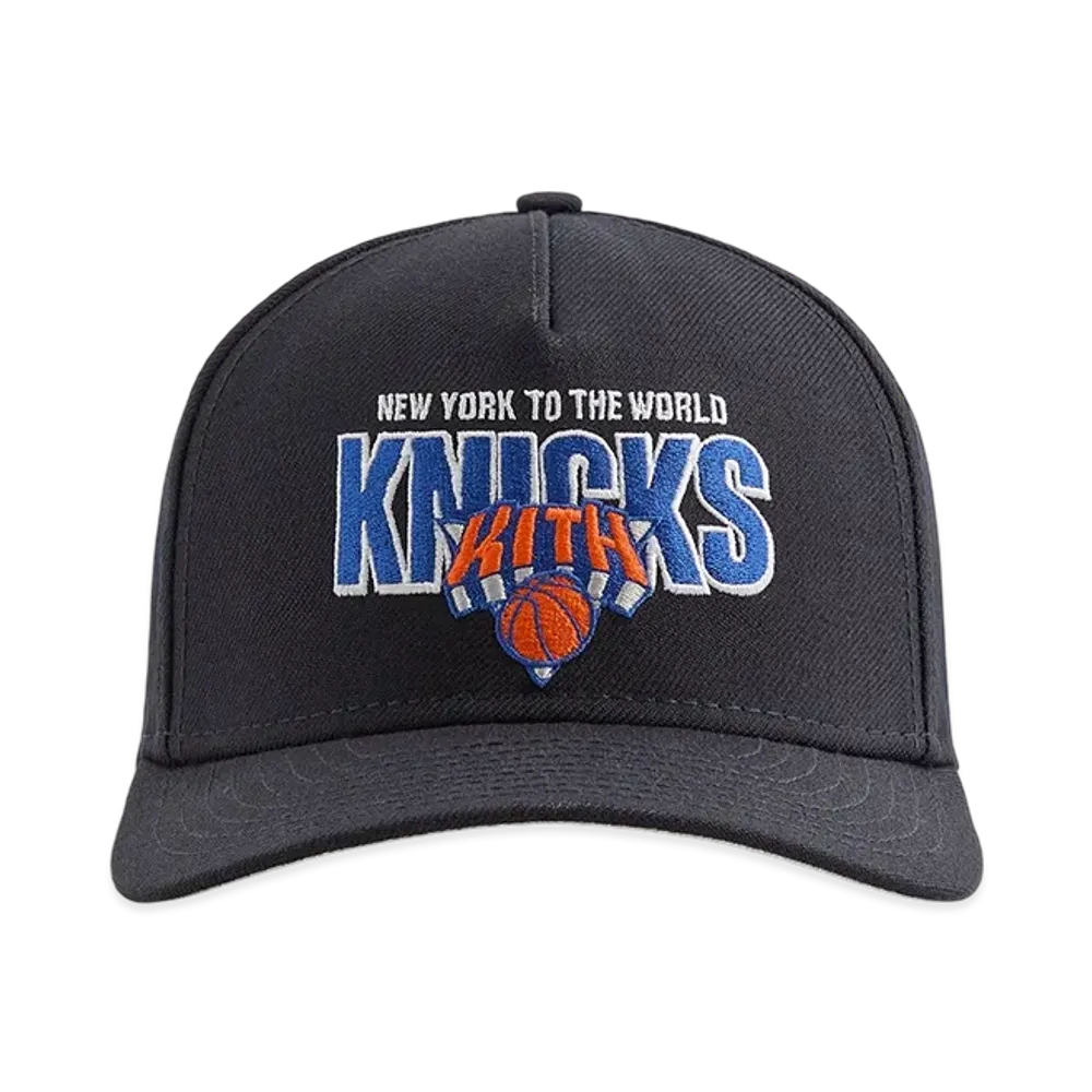 Kith x New Era for the New York Knicks Wool 9FORTY M Crown Snapback "Nocturnal"