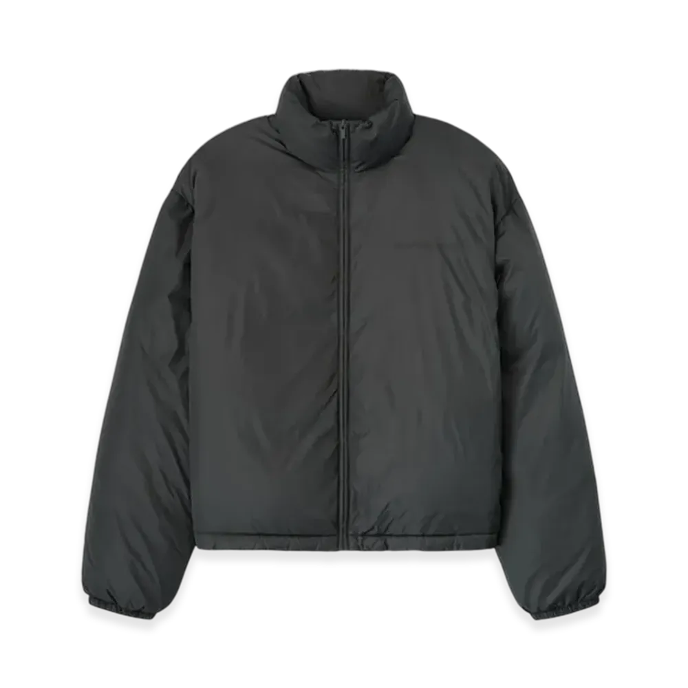 FEAR OF GOD ESSENTIALS Nylon Puffer Jacket "Iron Grey"