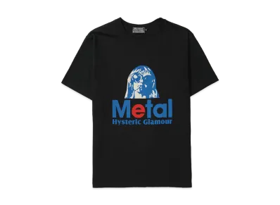 HYSTERIC GLAMOUR Metal T-Shirt "Black"
