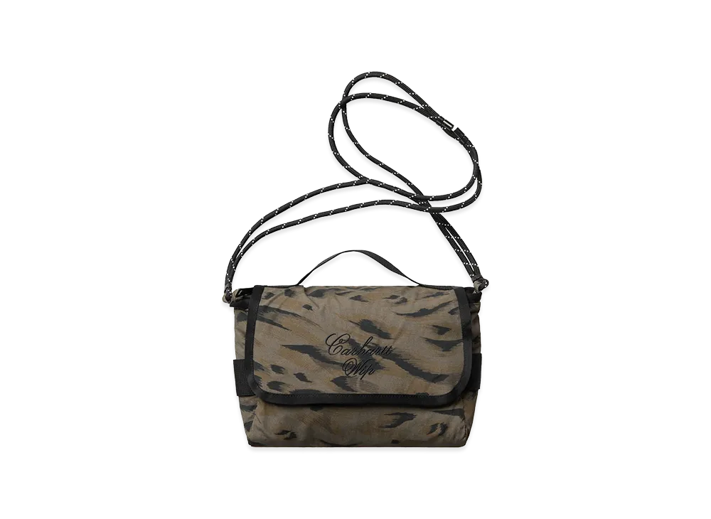 Carhartt WIP Travon Shoulder Bag "Duck Feather Print/Cypress/Black"