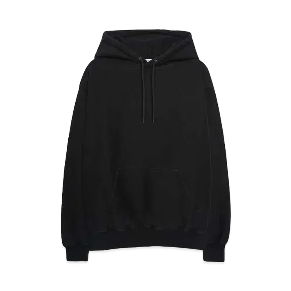 ndx Classic Hoodie Crossgrain (505g/m2) "TRUE BLACK"