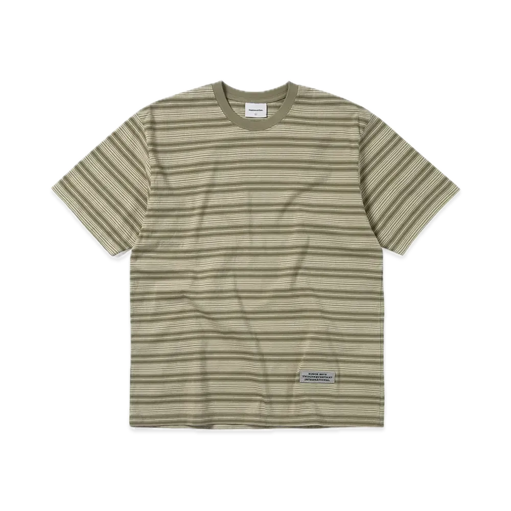 thisisneverthat Striped Tee "Brown"