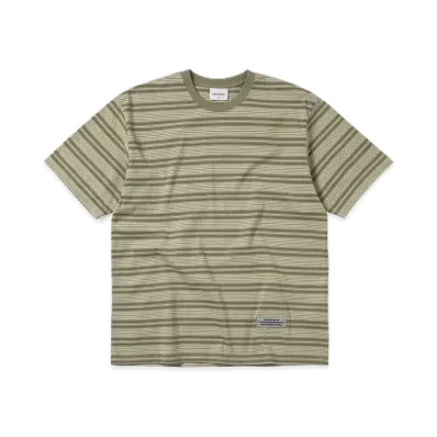 thisisneverthat Striped Tee "Brown"