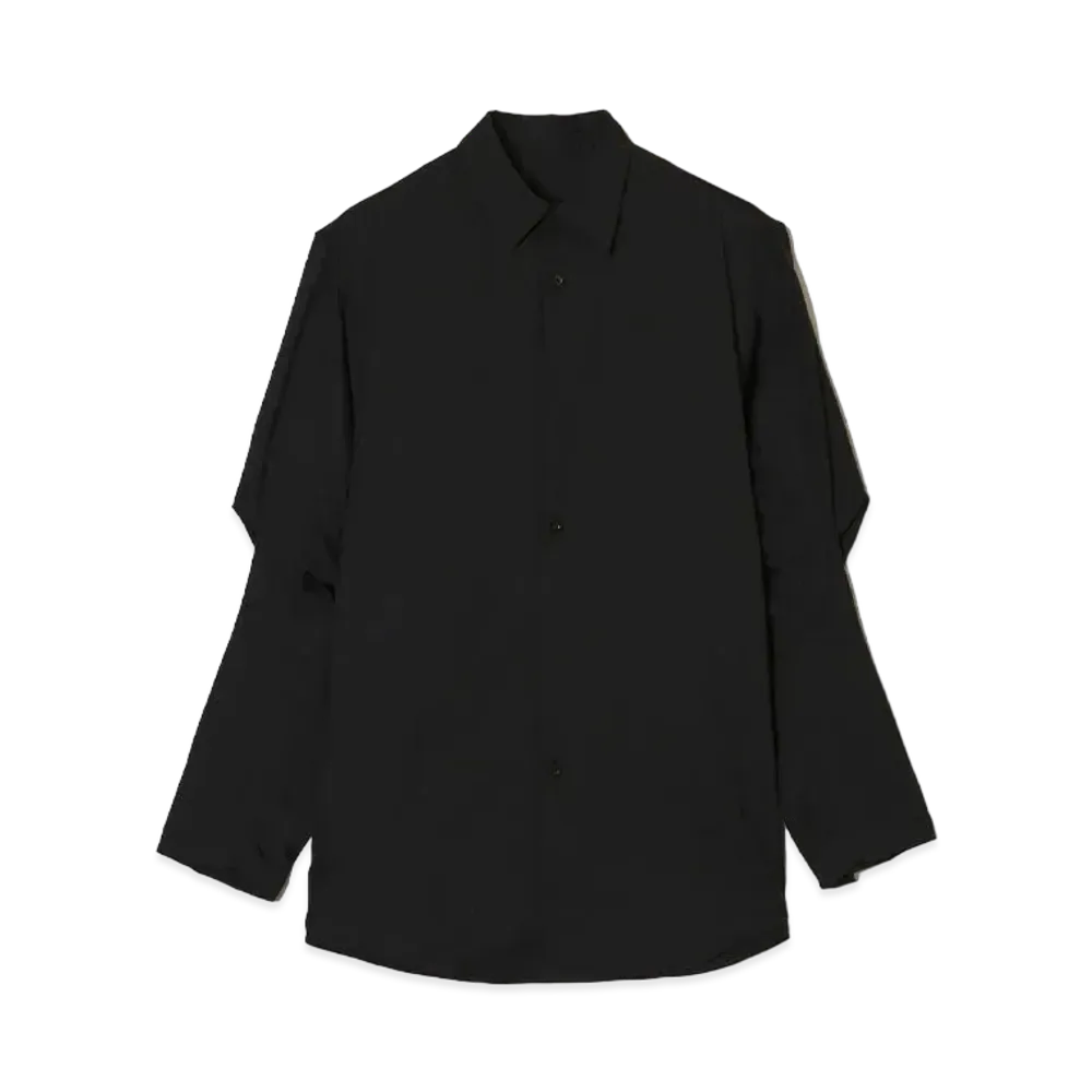 N.HOOLYWOOD Tucked Sleeve Shirt "Black"