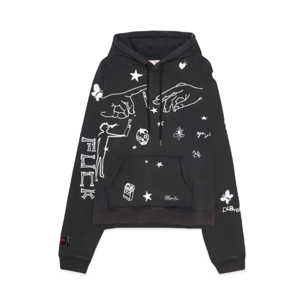 SYUMAN. Memorial Hoodie "BLACK"
