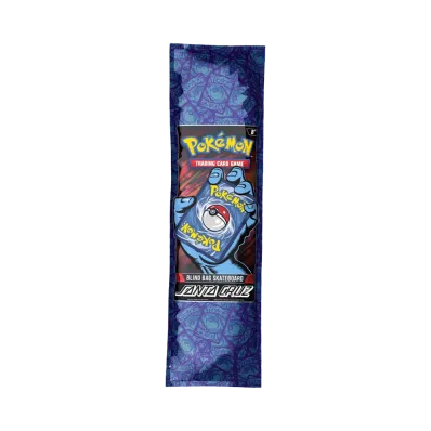 Santa Cruz -Pokemon- Pokemon TCG 30th Anniversary Skateboard Deck Blind Bag