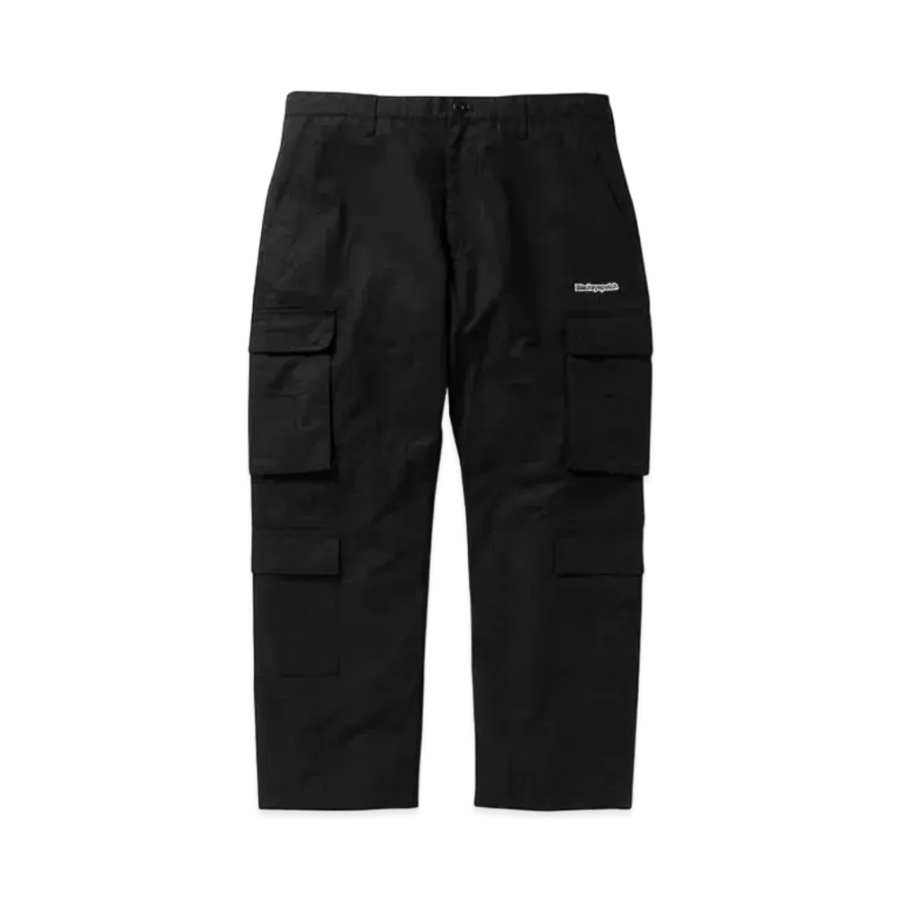BlackEyePatch RIPSTOP DENIM CARGO PANTS "Black"