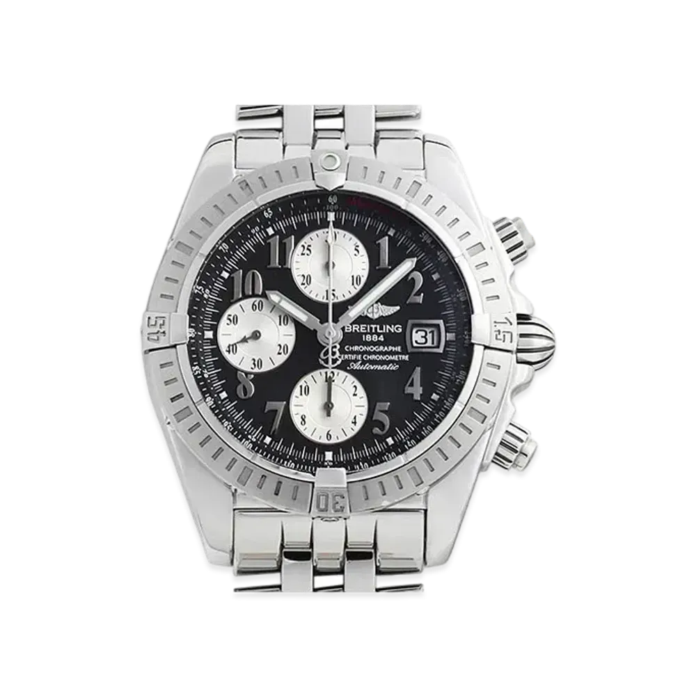 Breitling Chronomat Evolution "Black/Stainless Steel"