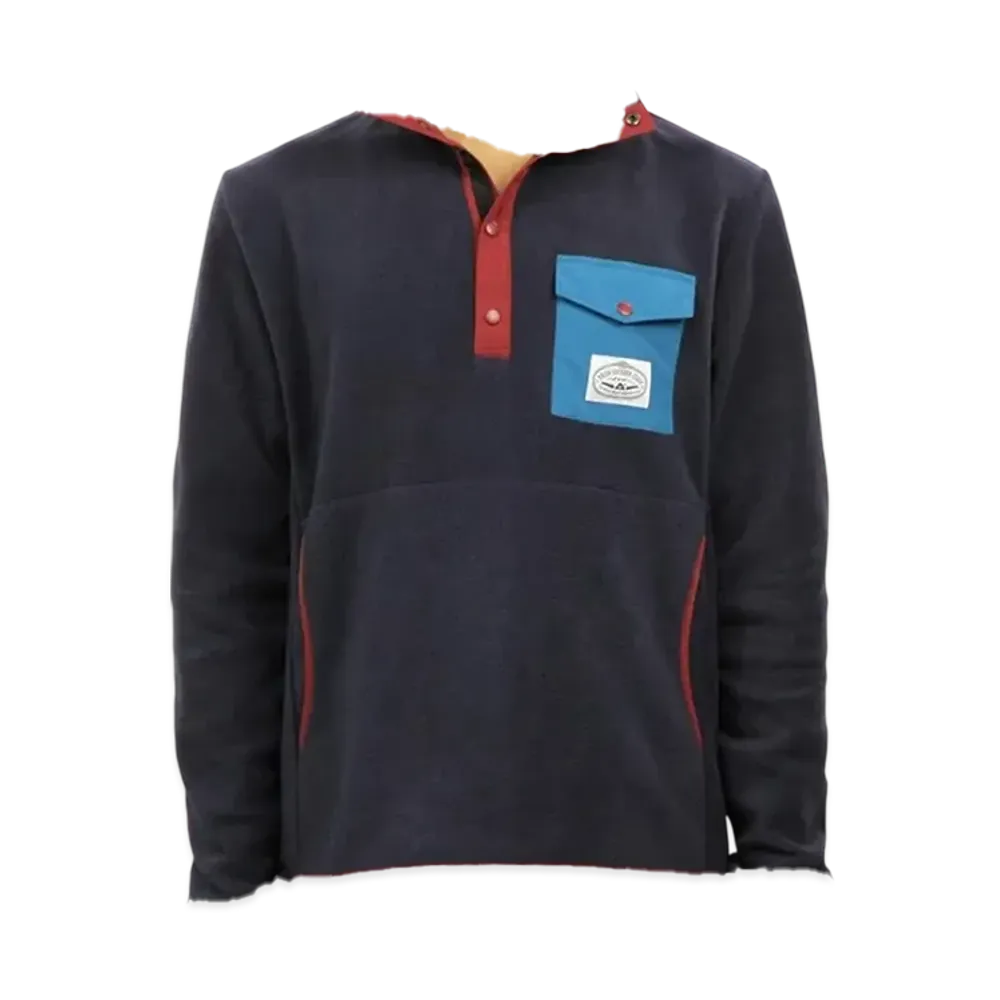 POLeR Snap Fleece Jacket "Navy"