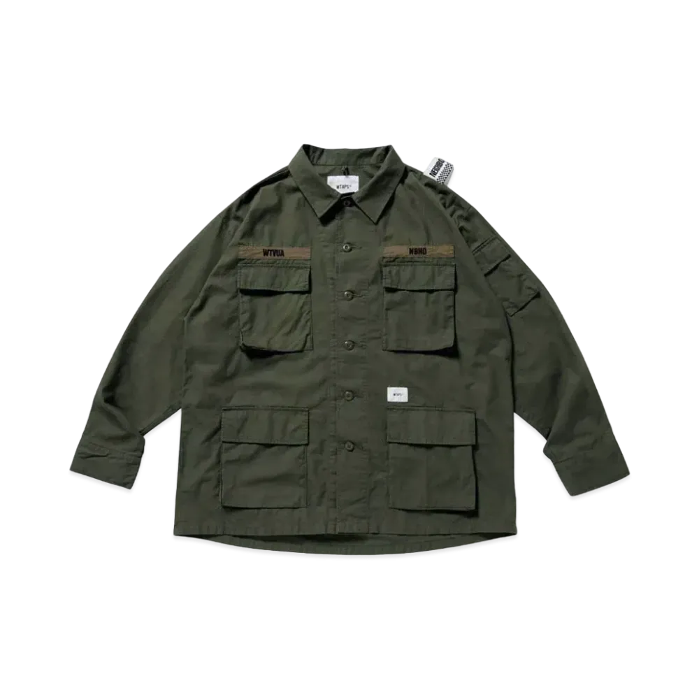 WTAPS × NEIGHBORHOOD Jungle LS Shirt "Olive"