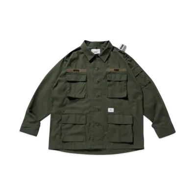 WTAPS × NEIGHBORHOOD Jungle LS Shirt "Olive"