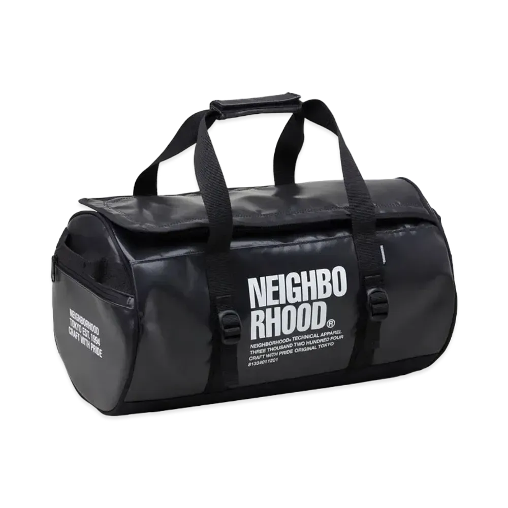 NEIGHBORHOOD Duffle Bag-S . PV "Black"