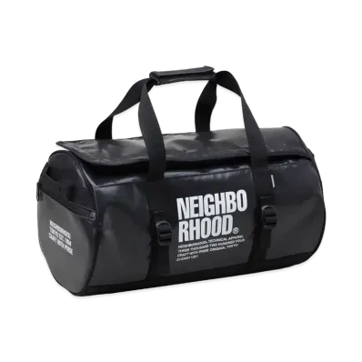 NEIGHBORHOOD Duffle Bag-S . PV "Black"