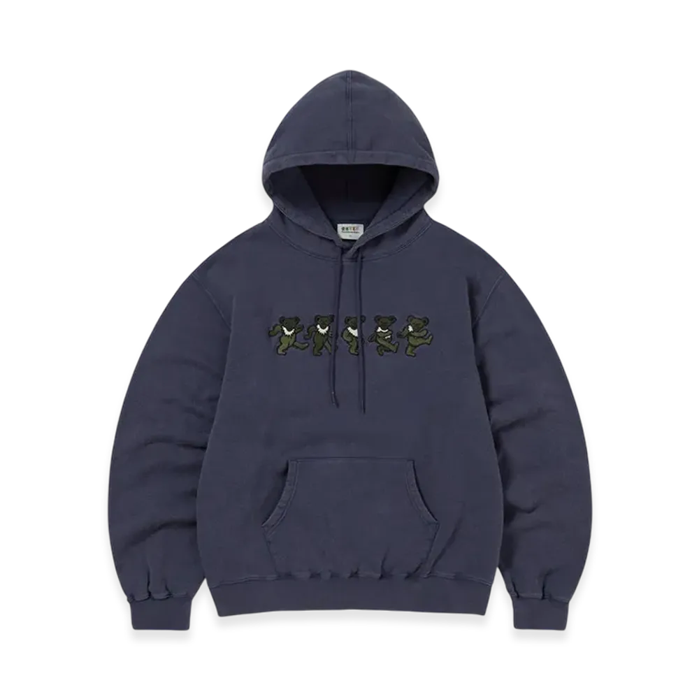 thisisneverthat x Grateful Dead Dancing Bears Hoodie "Navy"