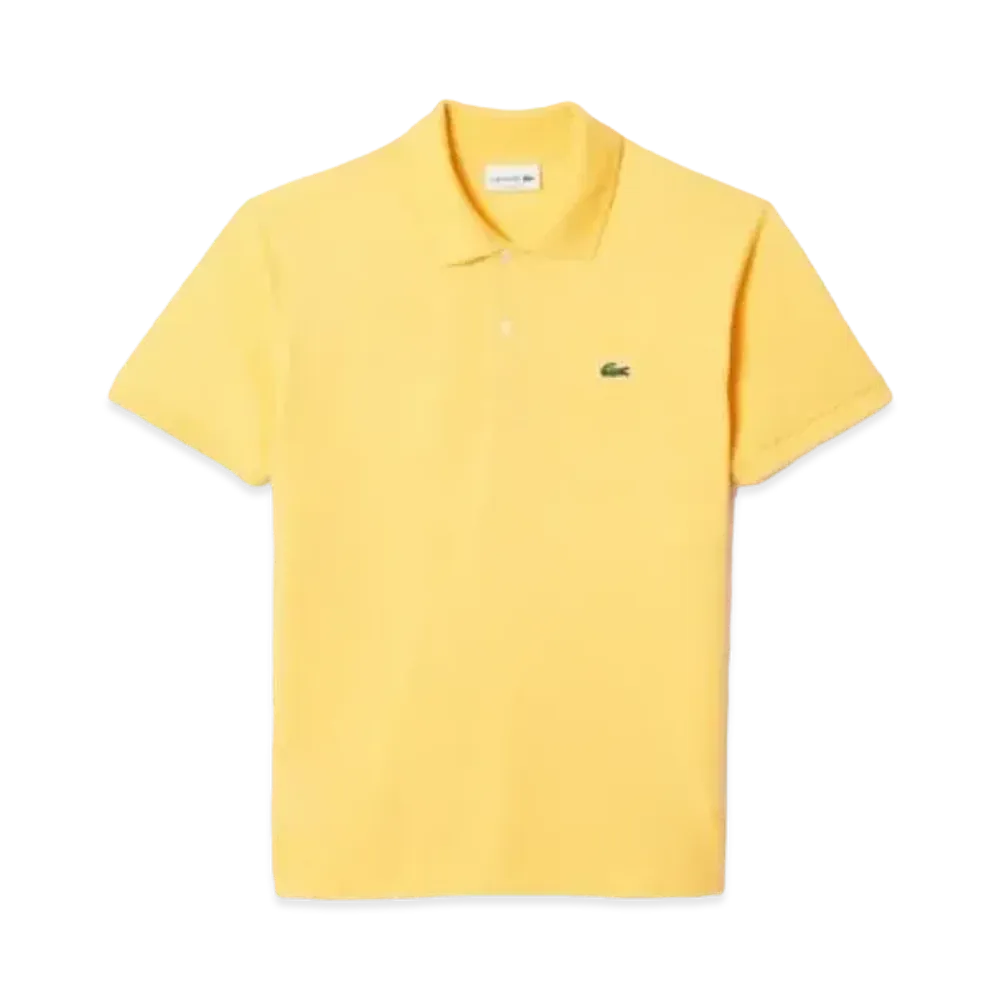 LACOSTE L.12.12 Short Sleep Polo Shirt "Yellow"