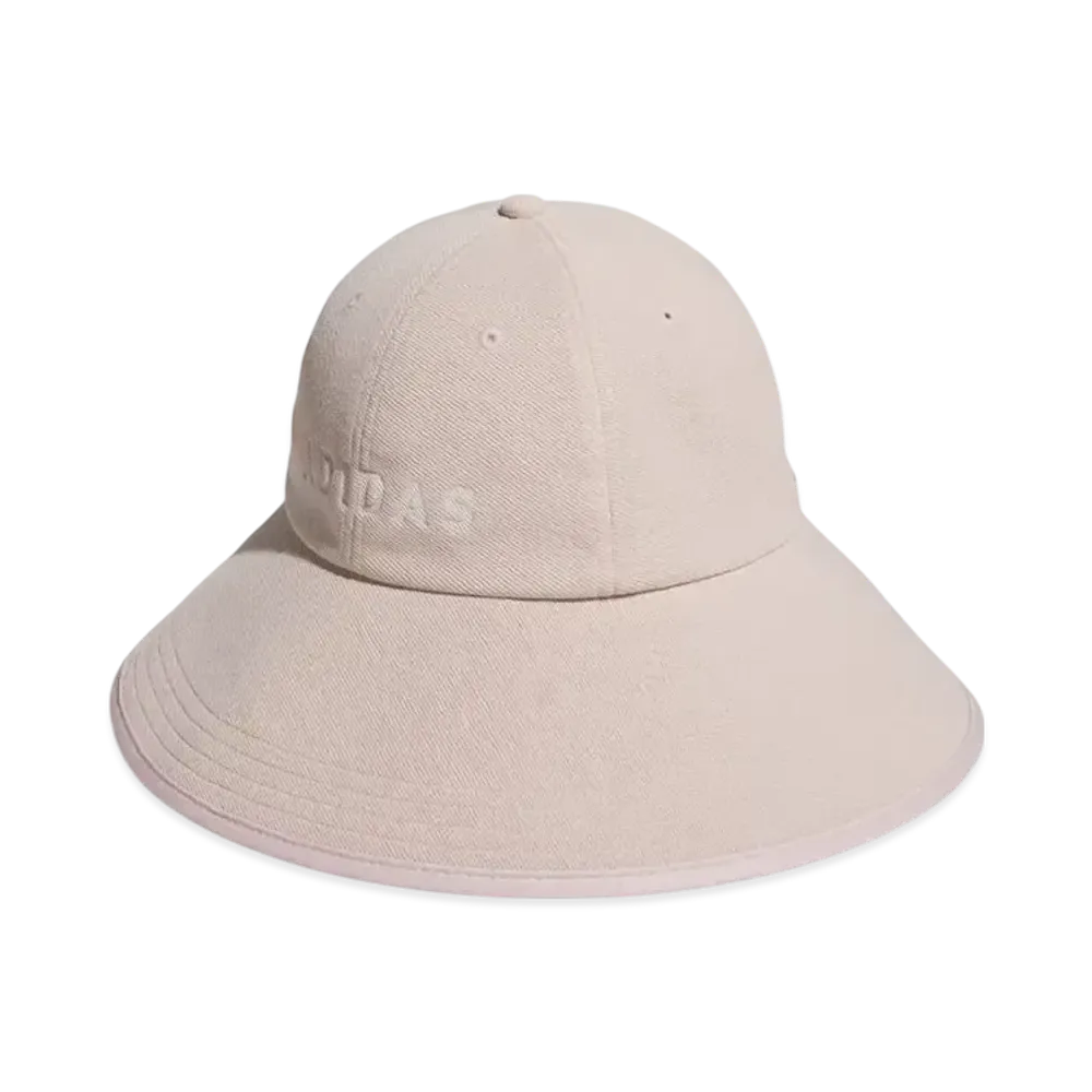 adidas Linear Logo Wide Brim Cap "Wonder Taupe"