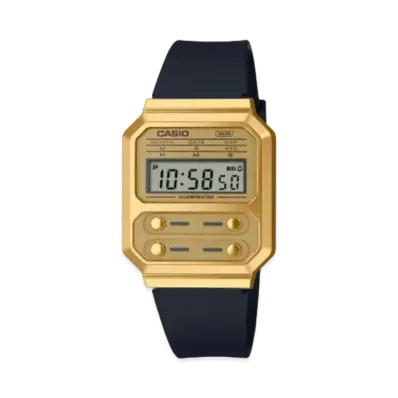 Casio Classic "Black/Gold" A100WEFG-9AJF