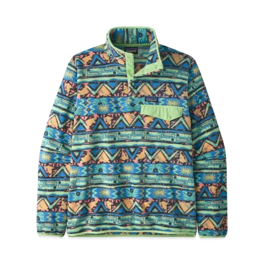 patagonia Men's Lightweight Scintilla Snap T-Pullover "Salamander Green"