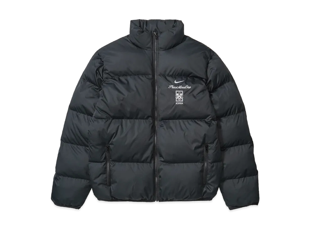 Nike x PEACEMINUSONE X2 World Cup Puffer Jacket South Korea "Black" / G-Dragon