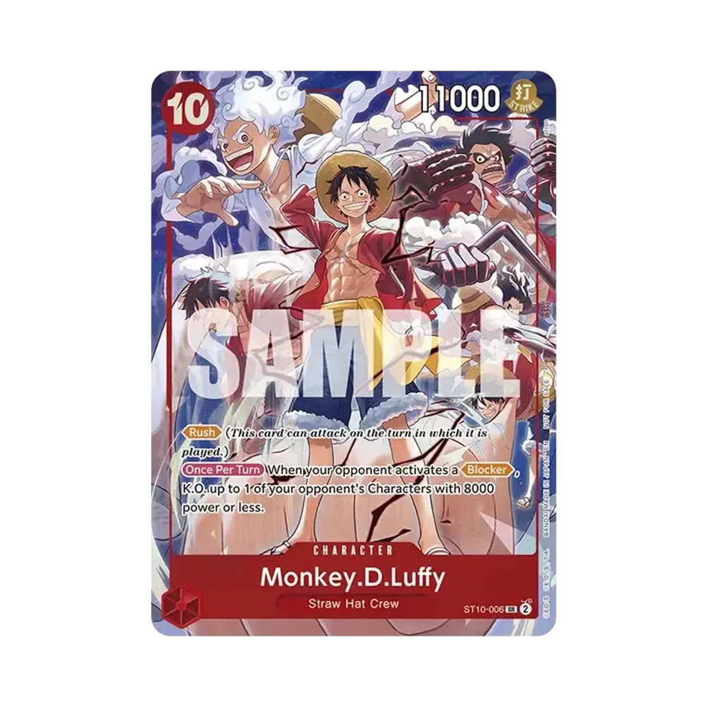 モンキー・D・ルフィ SR [ST10-006](プロモーションカード「ONE PIECE